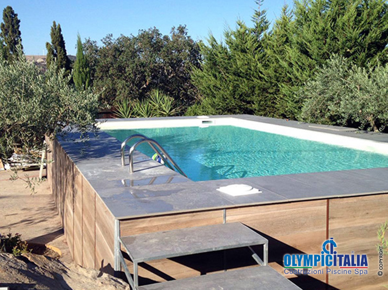 Costruzione piscine prefabbricata in messina. leader costruzione piscina Piscine a sfioro prefabbricate